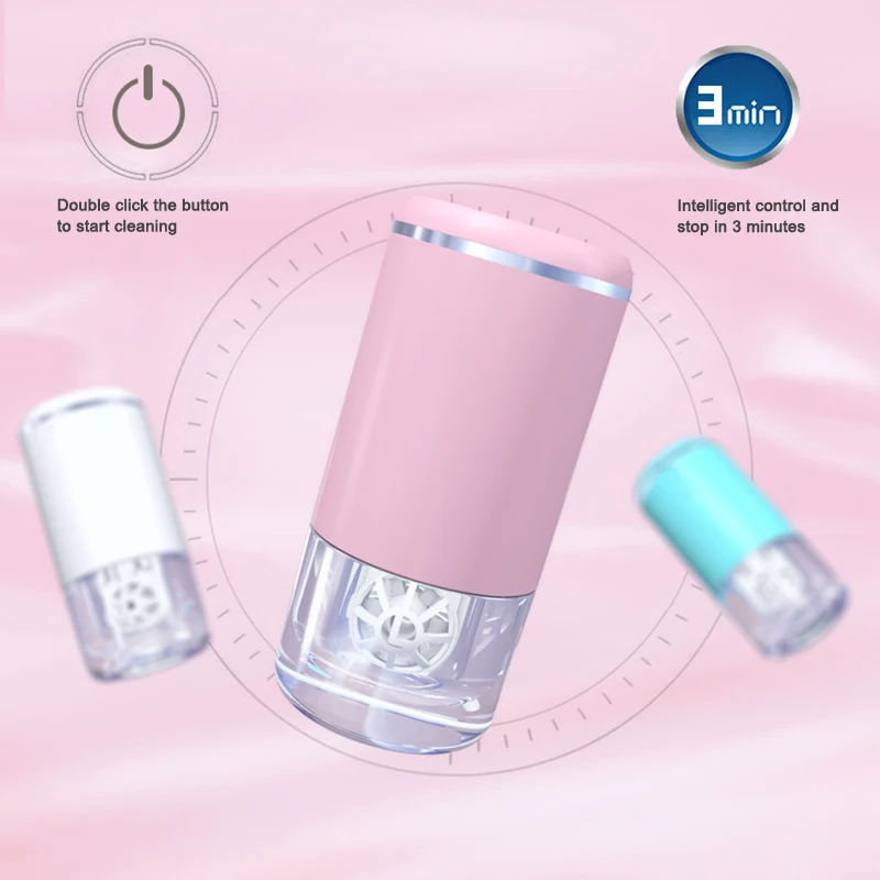 automatic portable contact lens cleaner fast usb charging for travel automatic portable contact lens cleaner fast usb charging for travel