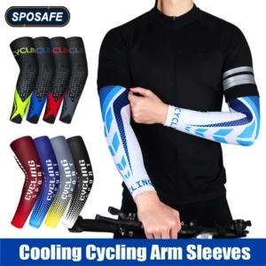 sposafe cooling arm sleeves | uv protection & comfort for outdoor sports