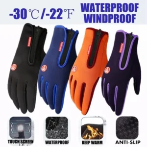 fashion winter gloves windproof, waterproof, touch screen multi colour